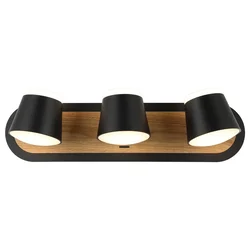 LED zidna lampa F2077-24Z BK+WD