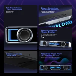 Edifier Bluetooth soundbar, RGB, Crni