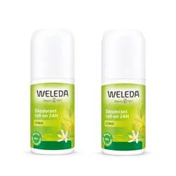 Weleda Lemon Roll On Deodorant 24h 2x50ml