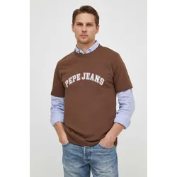 Pepe Jeans Bombažna kratka majica