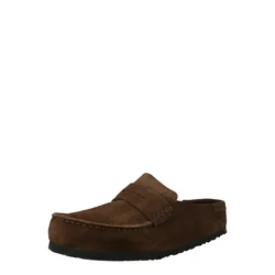 BIRKENSTOCK Nizki natikači Naples temno rjava