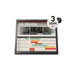 LG Monitor 17BR30T-B SXGA, USB, Touch, Crni