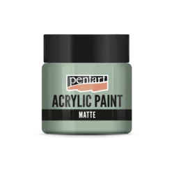 Akrilna barva mat - 50 ml - podeželsko zelena