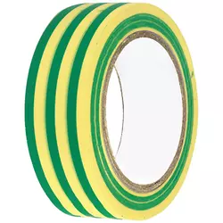Commel Izolir traka, 19 x 0,13 mm, 10 met, zeleno / žuta - 365-653