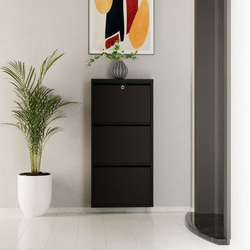 Hanah Home Cipelarnik, 50x103x15 cm, Crni