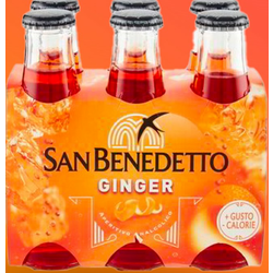 San Benedetto Bitter Ginger bezalkoholni aperitiv 98 ml 6 kom
