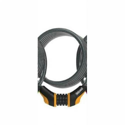 LOKOT ŠIFRA OnGuard Coil Cable Locks NEON SERIES COMBO COIL CABLE LOCK 180CM X 8MM, NARANČASTI