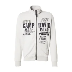 CAMP DAVID Jopa na zadrgo siva/črna