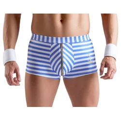Svenjoyment Sailor Pants with Stripes & Cuffs 2180561 Blue-White M