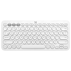 Tipkovnica LOGITECH K380, Bluetooth, kompaktna, bijela