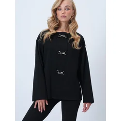 Trend Alacati Stili Ženska bluza Alc-X14537, Crna
