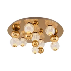 LED plafonsko svetlo CREMONA LED/37W/230V 3000K zlatno