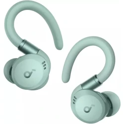slomart SOUNDCORE SPORT X20 Brezžične slušalke, zelene, v slogu ušesnih slušalk, TWS, Bluetooth 5.3 za klice in glasbo