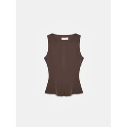 Dilvin Bluza Blusen rjava