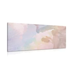 Slika odsev pastelnih listov - 80x40