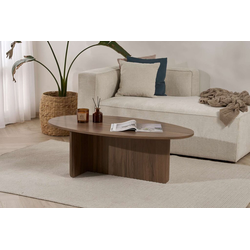 Nordure Klub sto Orba, 120x40x65 cm, Boje oraha