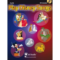 PLAY DISNEY SONGS FLUTE +CD
