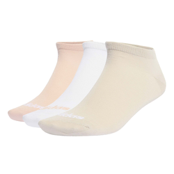 Adidas Čarape T Lin Low 3P KD1718, 3 para, Krem, bele i roze