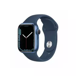 Apple Watch Series 7 GPS 41mm, s plavim, tamnoplavim sportskim remenom