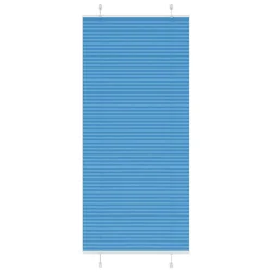 Plisirana zavjesa Plava 100x200 cm Širina tkanine 99,4 cm Poliester