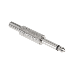Vtičnica jack 6.3 mono kovinska Cabletech