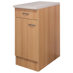 FlexWell Kuhinjska Spodnja Omarica Nano, Barva Bukve