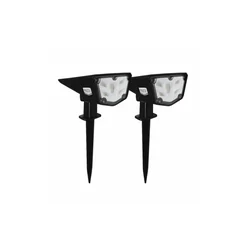 Solarna bastenska LED lampa PROSTO MX6101 3W/2kom u pak/100lm/podesiv nagib