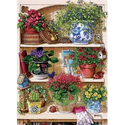 Cobble Hill Puzzle Flower box 500 kosov