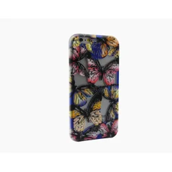 Futrola Maska Butterfly za Samsung i8190 black-yellow