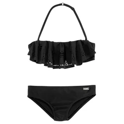 BUFFALO Bikini Split Buf, črna