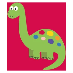 Faro hišna brisača Dinozaver multicolor