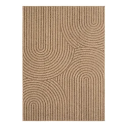 Rjava notranja in zunanja preproga 200x290 cm Timber 1401 – Ayyildiz Carpets
