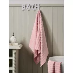 Sinsay - Pamučni peškir - pastelno roze