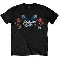 RagnBone Man Majica Mics & Roses Unisex Black S