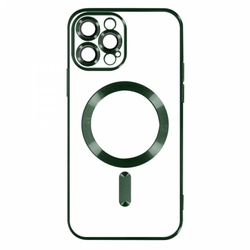 Silikonska futrola MagSafe iPhone 15 Pro Max ZELENA