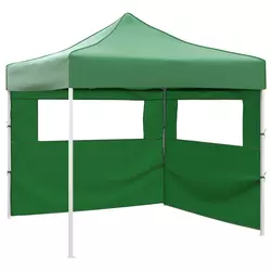 Šator za zabave Zelena 292 x 292 x 315 cm Oxford tkanina