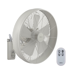 Lucci Air 213128EU - Zidni ventilator BREEZE 55W/230V beo + daljinski upravljač