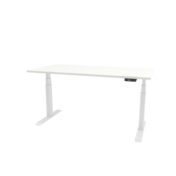 Elektropodesivi sto Ergodynamic A7 Performance, Sa dva motora, 1370 x 670 x 25mm, Beli