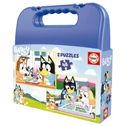 Puzzle Suitcase 2x48 - Bluey