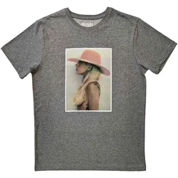 Lady Gaga Majica Pink Hat Unisex Grey 2XL