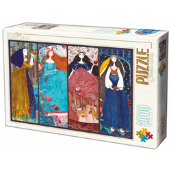Puzzle Andrea Kürti: Spring, 1 000 pieces