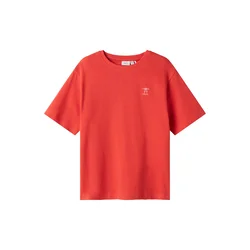 NAME IT Majica Famt rdeča