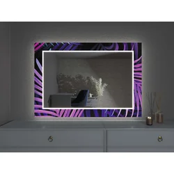 LED ogledalo z dekorjem D18