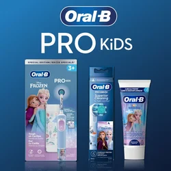 Oral-B Kids Frozen set za decu - Električna četkica + Zamenski nastavci 4 kom + pasta za zube 60ml