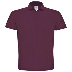 MAJICA KRATKI RUKAVI POLO B&C ID.001 180G BORDO M