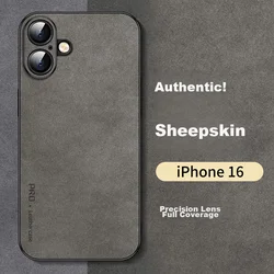 Shangsu Maska za mobilni telefon iPhone 16, Tamnosiva