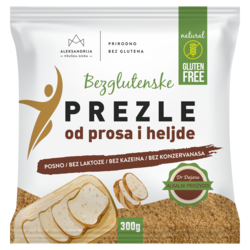 ALEKSANDRIJA Bezglutenske prezle od prosa i heljde
