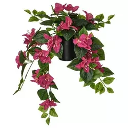 FEJKA Veštačka biljka u saksiji, unutra/spolja/Bugenvilija roze, 12 cm