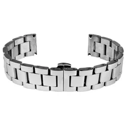 Metalni kaiš - MK22.40 Srebrni 22mm