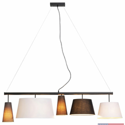 Meblo Trade Lampa Parecchi Black 140 cm - KARE King Cross 140x50x50h cm